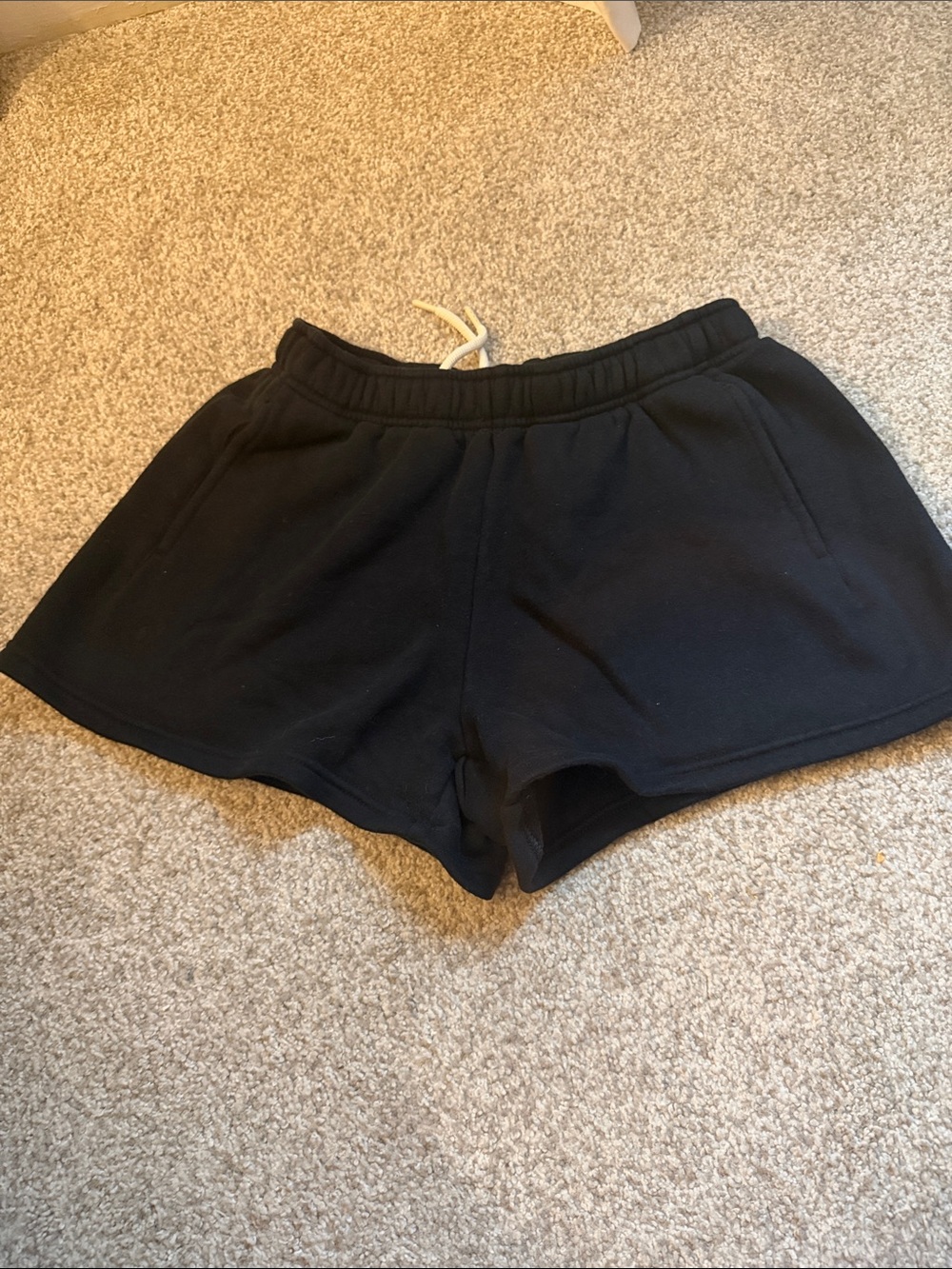 aerie Black Women's Athletic Lounge Shorts